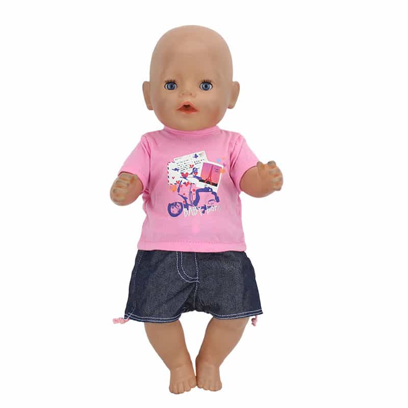 Riided 43 cm nukule, mis sobivad Baby Born ja Zapf nukkudele.