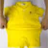 Beebi suvine puuvillane body nööpide ja kraega, unisex, sobib vanuses 3-24 kuud.