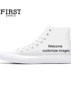 Ühevärvilised kõrgema säärega tennised, valged tennised puhtal valgel taustal, tekstiga 'Welcome customize images'.