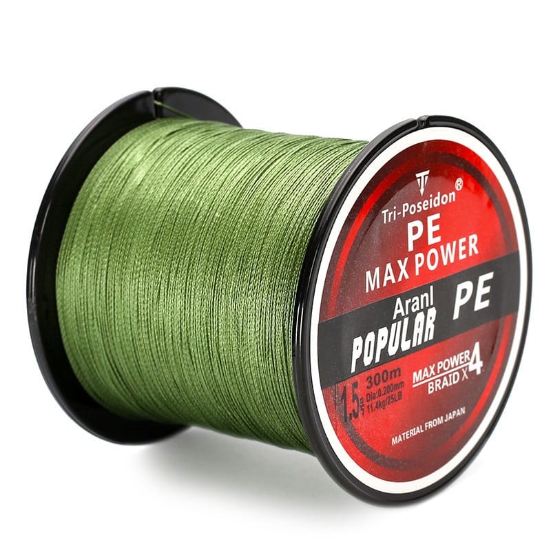 Hea kvaliteediga õngenöör multifilament punutud 300m, Tri-Poseidon seeria, Jaapan.