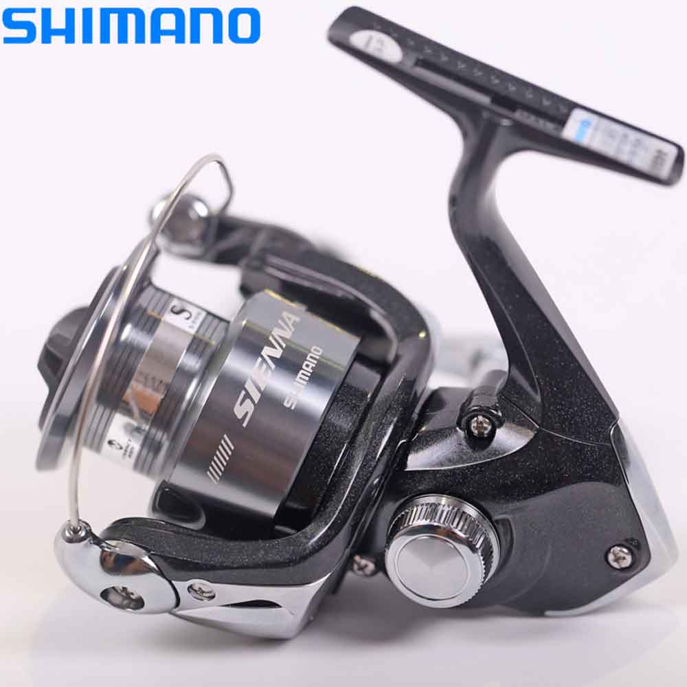 SHIMANO SIENNA 1000FE/2500FE/4000FE spinningurull alumiiniumist keriga, M-Compact kere, 1+1 kuullaagrit.