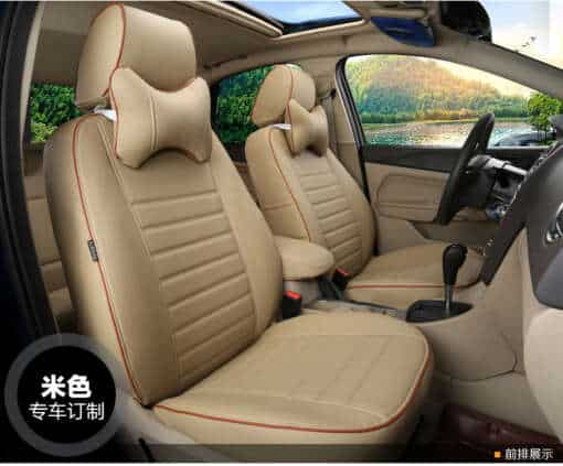 Uued kohandatud nahast auto istmekatted Nissan Bluebird-Lannia NV200 mudelitele.