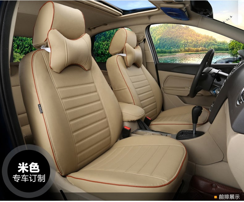 Uued kohandatud nahast auto istmekatted Nissan Bluebird-Lannia NV200 mudelitele.