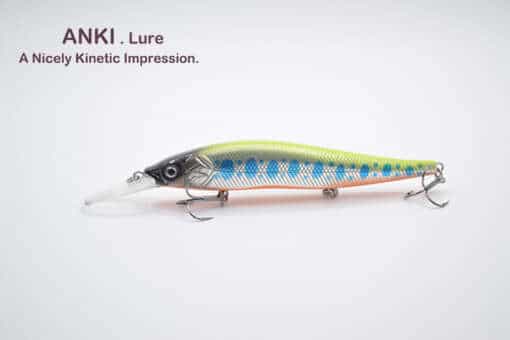 ANKI Japan 16g 110mm FAITH CUSTOM JERKBAIT, kolme konksuga landid, ujuv, teravad konksud, pikk heide, kalapüügi lant, wobler.