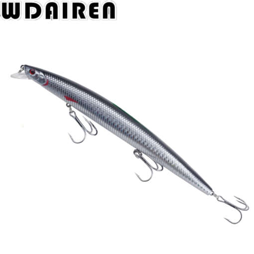 Pikk land 18 cm - suur minnow lant kalapüügiks, 23g, sobib merepüügiks, mudel WD-207.