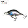 AOCLU wobblers 6 värvi, 4.5cm, 3g, vajuv kõva lant kalastamiseks bassi püügiks, VMC konksud