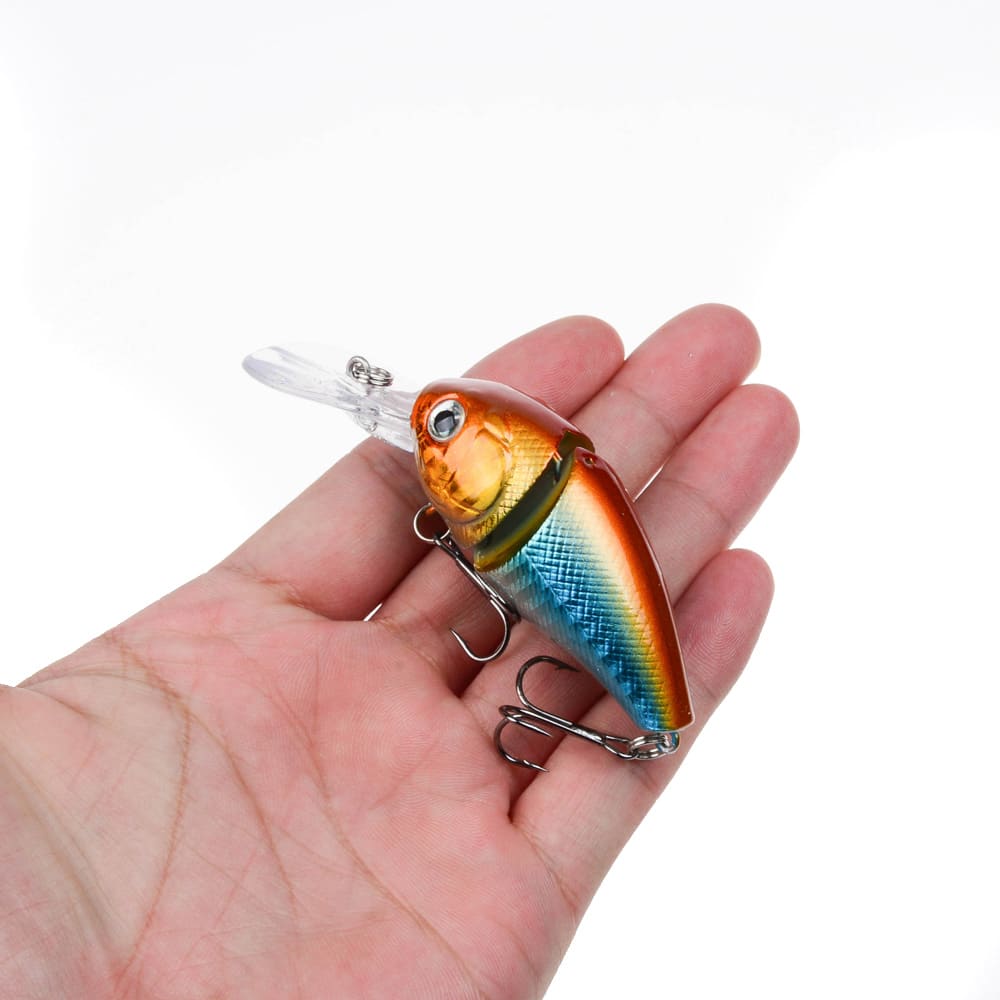 LINGYUE realistlikud liikuva kaelaga landid kalapüügiks, 8.5cm, 14.8g, saadaval kuues erinevas värvitoonis.