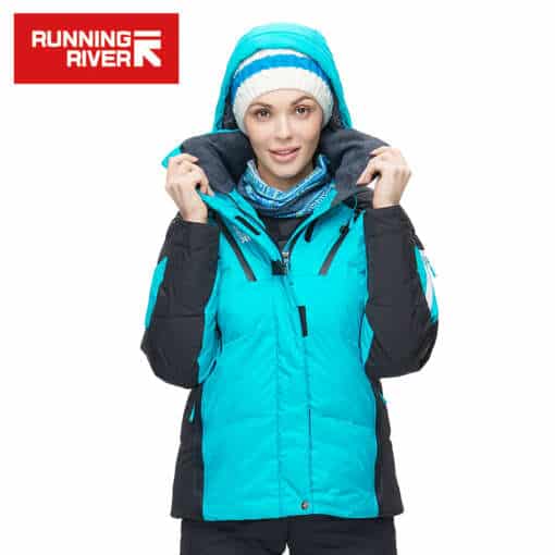 Veekindel naiste talvine suusajope RUNNING RIVER brändilt, suurus S-XXXL, tuulekindel ja kvaliteetne lumise jope, mudel #L4984.