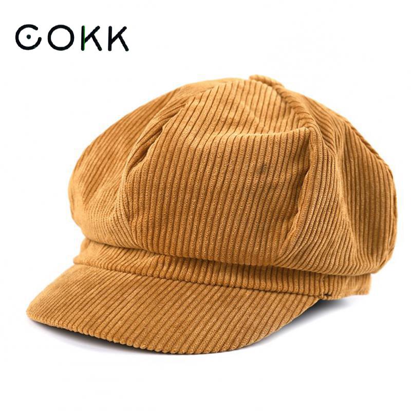 Vintage stiilis sonimüts naistele ja meestele, talvemütsi disain octagonal cap.