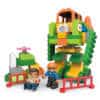 61-osaline meditsiiniline kiirabi robotauto ehitusklotside komplekt, sobib Lego Duplo linna klotsidega, hariv mänguasi lastele.