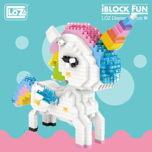 Lego valge ükssarvikuga