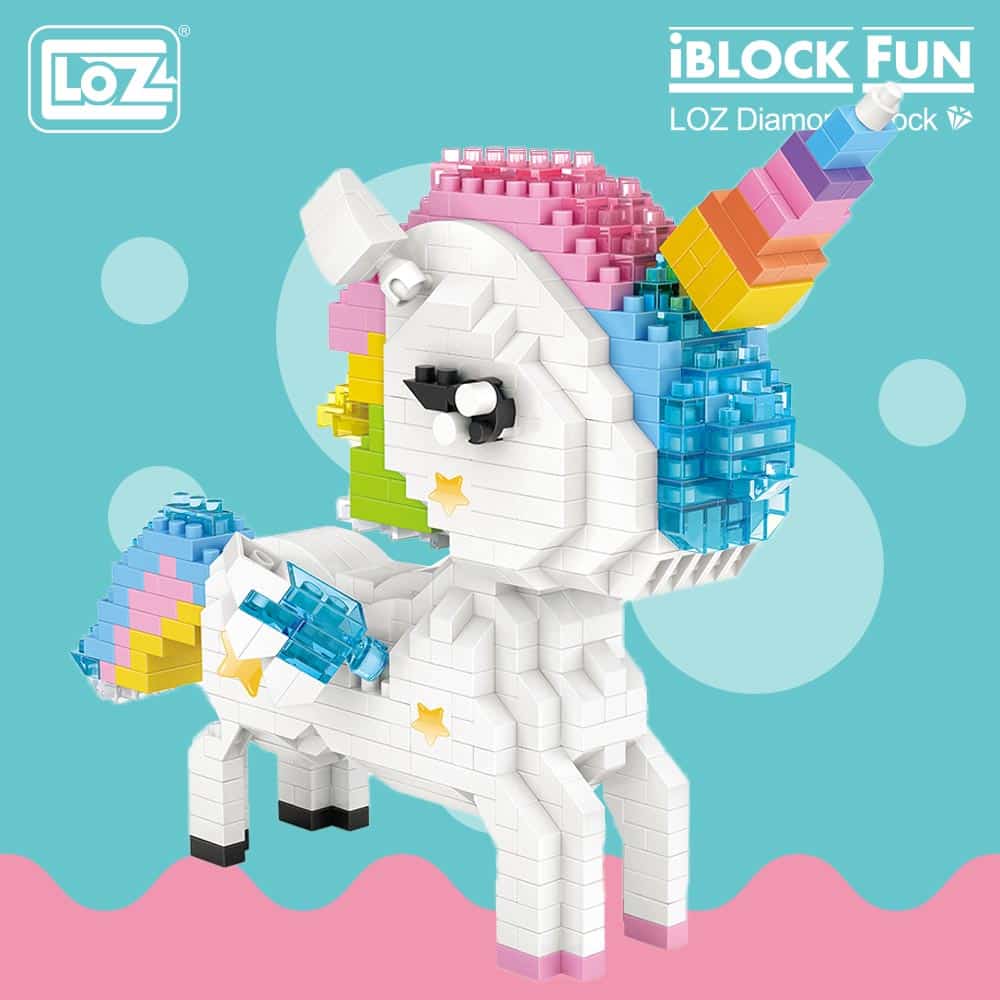Lego valge ükssarvikuga