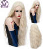 blond laineline parukas mannekeenil