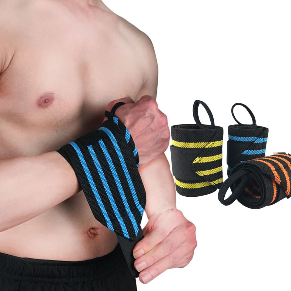 Triibulised randmetoed sportimiseks, reguleeritavad ja elastsed, sobivad jõutõstmiseks ning hingavad materjalid tagavad maksimaalse toetuse.