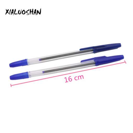 Lihtsad sinised pastakad, 10 tk, sinine tint, kontoritarbed, 0.7 mm kuulots.