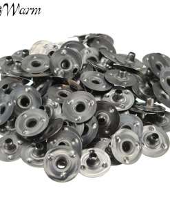 Küünlatahi alused metallist, 100 tk komplektis, sobivad küünlategemiseks, mõõdud 12.5x2.5mm.