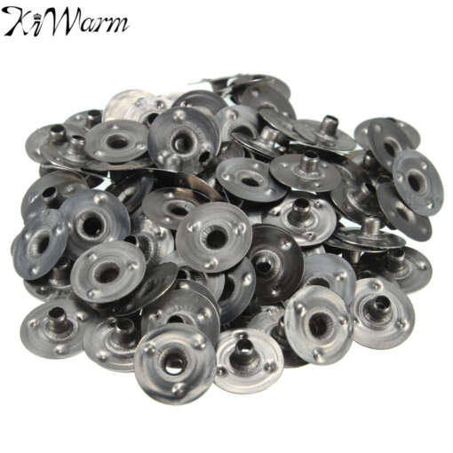 Küünlatahi alused metallist, 100 tk komplektis, sobivad küünlategemiseks, mõõdud 12.5x2.5mm.