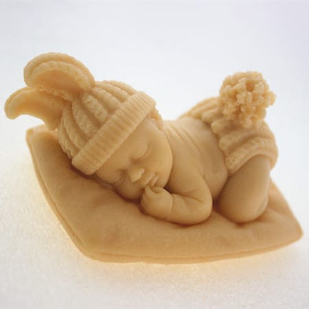 Silikoonvorm beebiga seebi ja küünla valmistamiseks, šokolaadi ja fondantkoogi küpsetamiseks, DIY tööriistad.