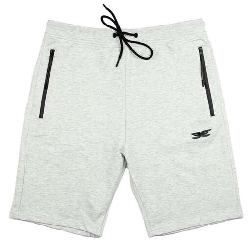 Lühikesed dressipüksid lukuga taskutega meestele, sobilikud suveks ja sportimiseks, saadaval suurustes M-XXL.