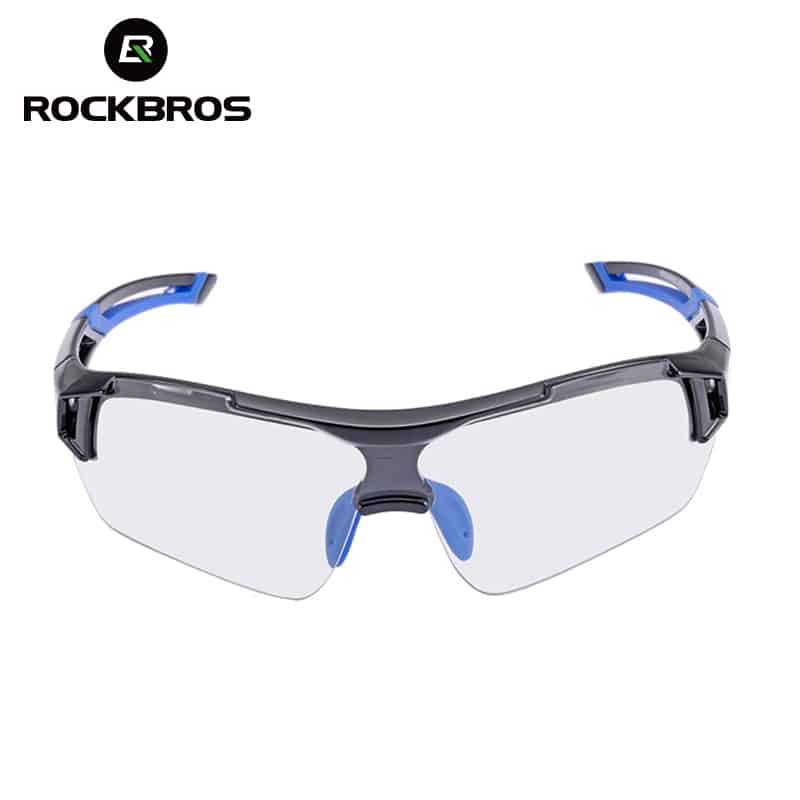 Mugavad sportimiseks mõeldud ROCKBROS fotokroomsed päikeseprillid, mis pakuvad UV400 kaitset ja sobivad nii meestele kui naistele välispordialadele.