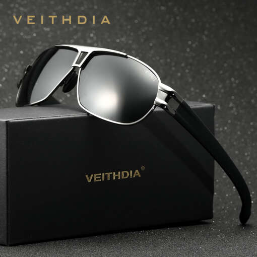 VEITHDIA polariseeritud päikeseprillid meestele, mudel 8516, elegantsed ja mugavad sõidu ajal kandmiseks.