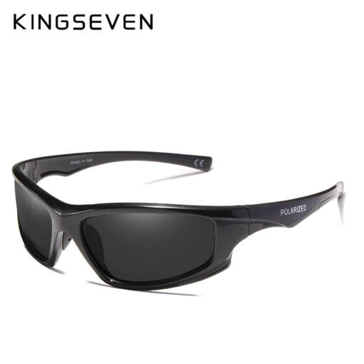 KINGSEVEN 2019 disainiga polariseeritud meeste päikeseprillid UV400 kaitsega.