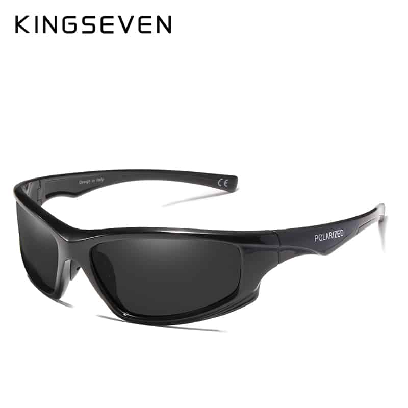 KINGSEVEN 2019 disainiga polariseeritud meeste päikeseprillid UV400 kaitsega.