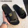 meeste lihtsad plätud rannajalatsid välistingimustes kasutamiseks paaridele libisemiskindlad casual flip flops