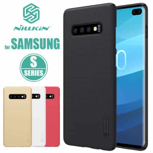 Samsung Galaxy S10 S9 S8 Plus S10E ümbris Nillkin Frosted Shield tagakaas, saadaval erinevates värvitoonides, kaitseb telefoni kriimustuste ja löökide eest, sobib hästi S7 Edge ja teiste mudelitega.