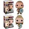lagertha või ragnar lothbroki figuriin realistlikus poosis detaliseeritud soomusrüü ja aksessuaaridega