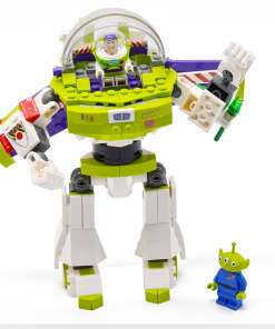lego buzz lightyear figuur koos osade ja taustastseeniga
