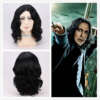 severus snape parukas mustade sirgete juustega harry potter temaatikaga kostüümitarvik