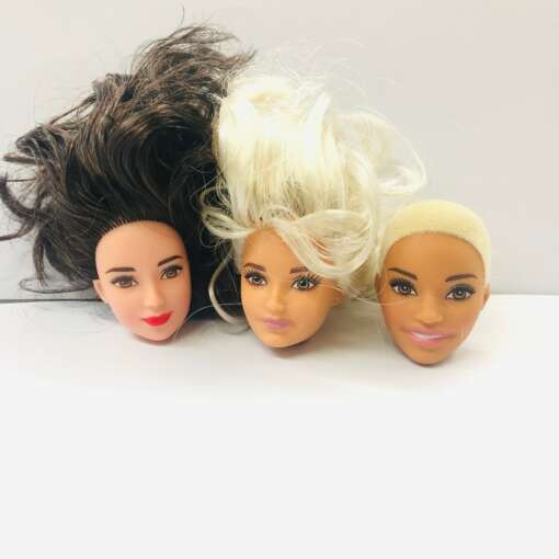 asenduspead barbie nukkudele erinevates stiilides ja värvitoonides