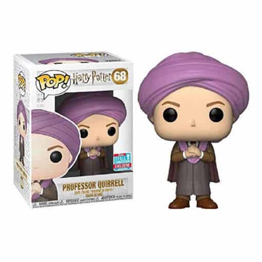 quirinus quirrelli kujuke voldemorti näoga, harry potteri tegelaskuju, detailne käsitööfiguur, fantaasiafilmide kollektsiooni osa