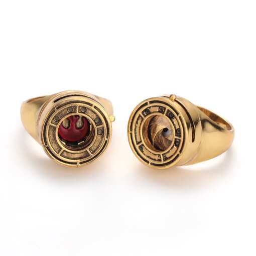 sõrmus star wars rose's resistance hõbedase viimistlusega ja tähesõdade teemalise disainiga
