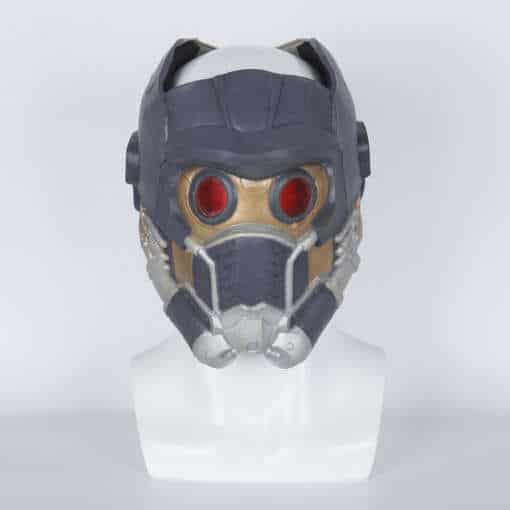 star-lordi mask punaste detailidega ja musta värvi viimistlusega