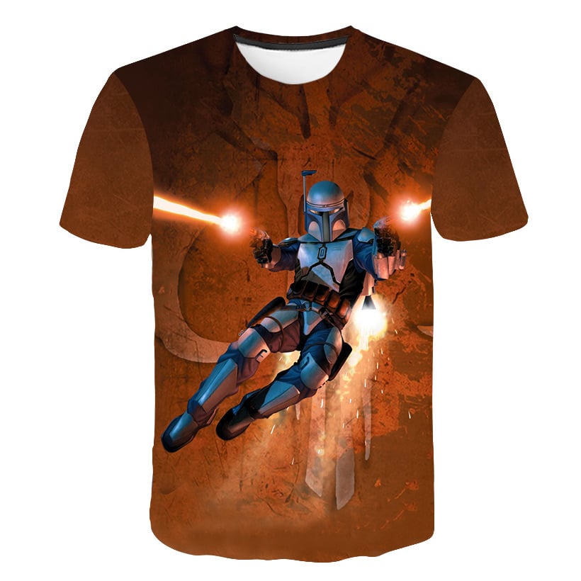 meeste Star Wars T-särgid mustal taustal