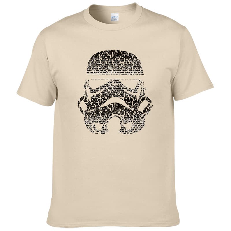 meeste särk stormtrooperiga hallil taustal