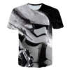 meeste Star Wars T-särk koos Darth Vaderi ja Tähesõdade logoga