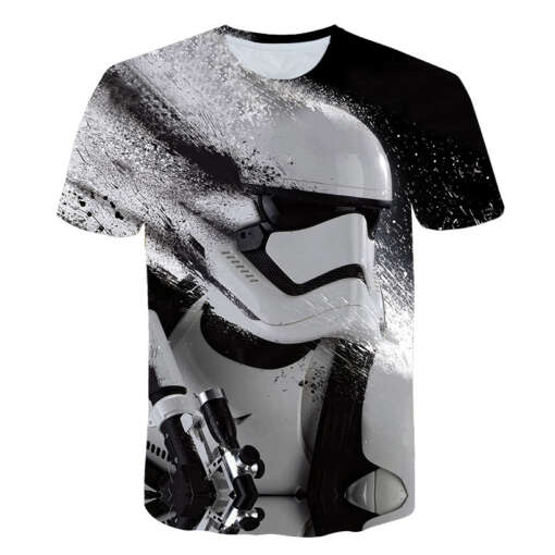 meeste Star Wars T-särk koos Darth Vaderi ja Tähesõdade logoga