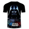 särk star wars tegelastega mustal taustal