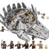 lego star wars the force awakens ehituskomplekt koos erinevate figuuride ja kosmosesõidukitega