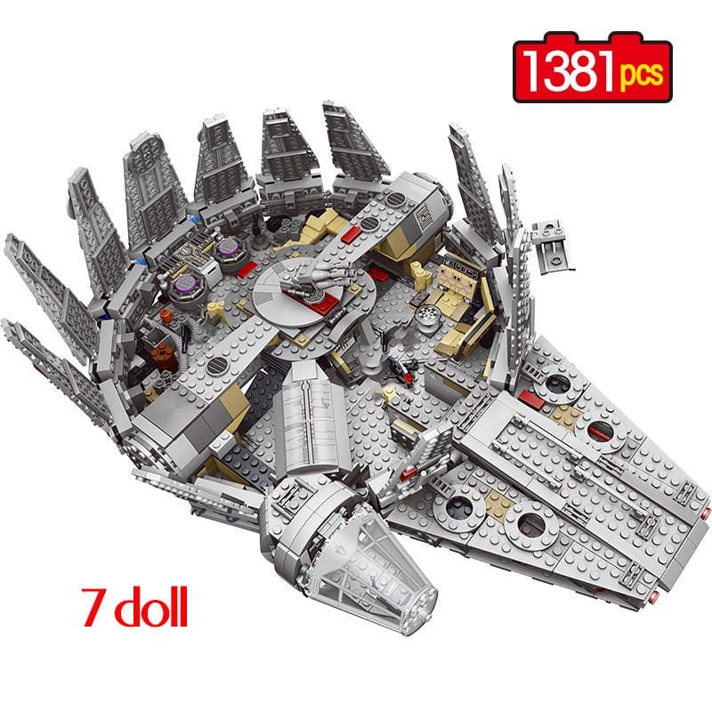 millennium 79211 falcon lego komplekt tähtedevahelise kosmoselaeva mudel ehituskomplekt