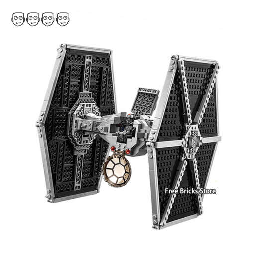 imperial tie fighter lego komplekt koos detailidega kosmoselaeva ehitamiseks