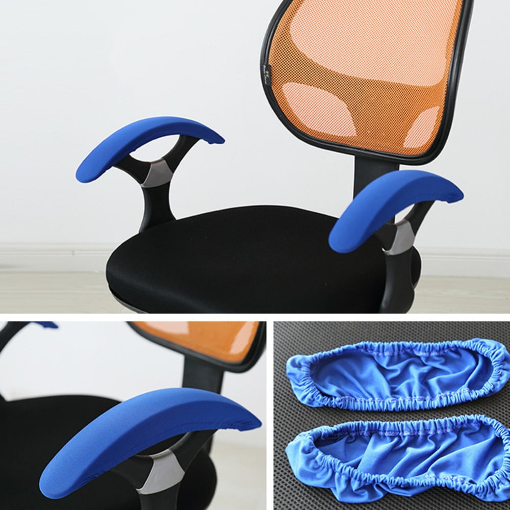 sinised elastsed katted tooli käetugedel ja eraldi laotatuna