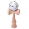 valge palliga kendama puidust käepidemega mänguasi