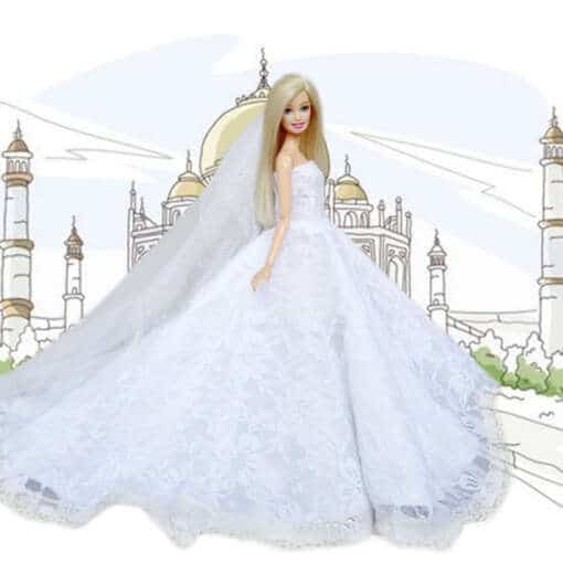 Pulmakomplekt Barbie nukule