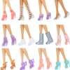 12 paari Barbie kingi erinevates stiilides ja värvides
