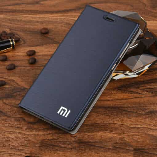 kaaned xiaomi redmi 3 3s 3x telefonile hallist nahast muster