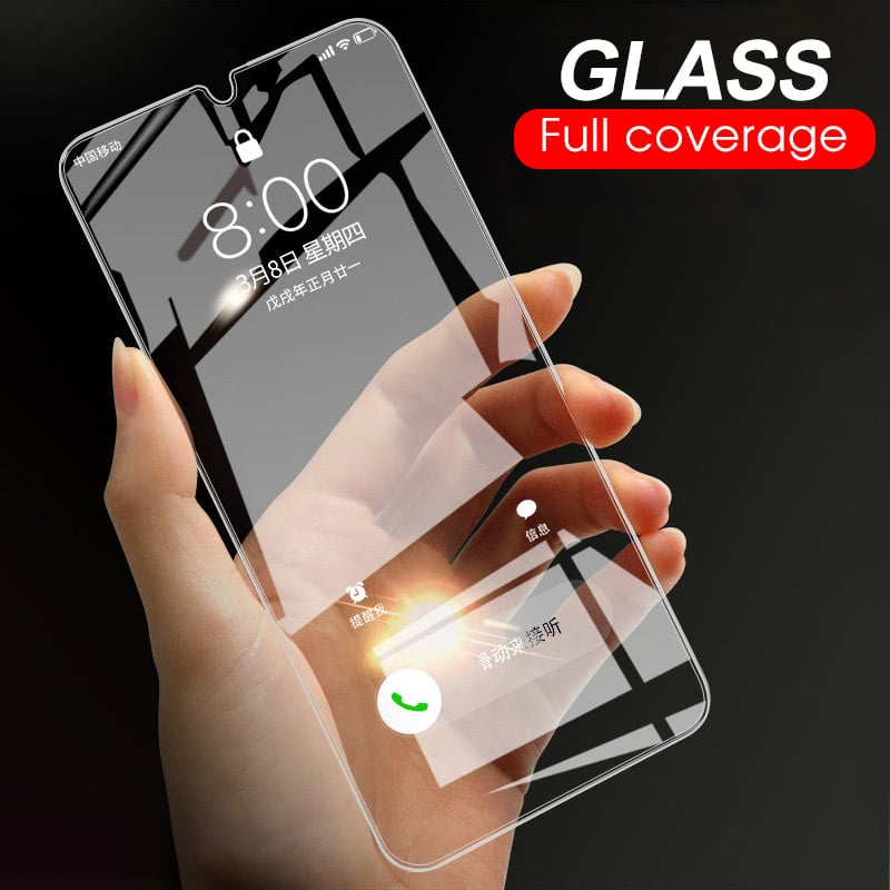 9H HD kaitseklaas Samsung Galaxy telefonile, ekraani kaitse lisatarvik, paigaldamiseks valmis klaas
